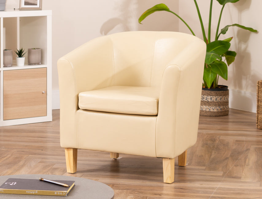 Ivory tub clearance chair